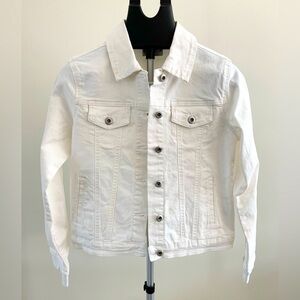 Blue Age White Denim Jacket